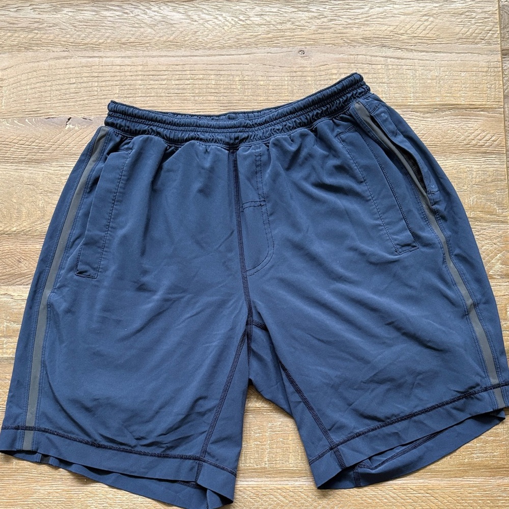 lululemon Men’s Lined Athletic Shorts - Navy